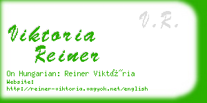 viktoria reiner business card